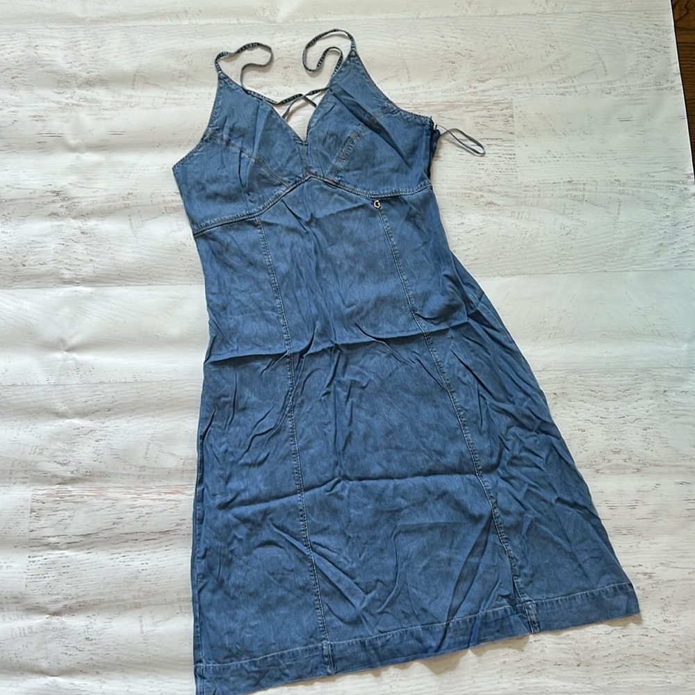 Guess Denim Dress Medium